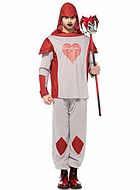 Queen's card guard from Alice in Wonderland, costume top and pants